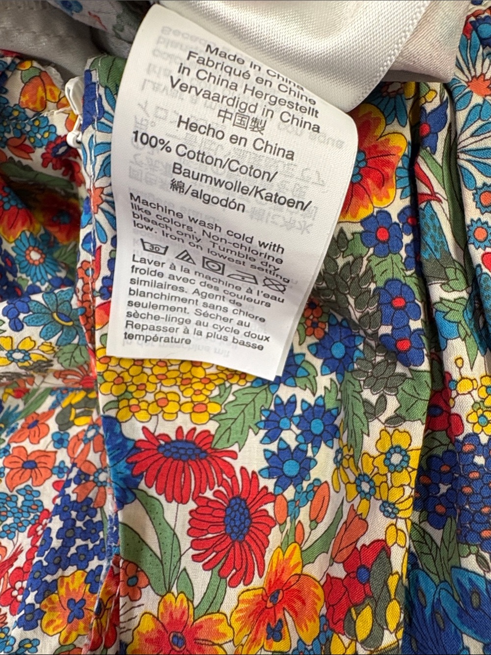 J.Crew Liberty London Margaret Annie Floral One-Shoulder Wide-Leg Jumpsuit 2 - Picture 11 of 16